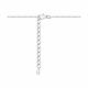 Серебряное колье SOKOLOV 94070755-91 с фианитом
