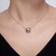 Серебряное колье SOKOLOV 94070763-91 с фианитом
