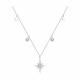 Серебряное колье SOKOLOV 94070828-91 с фианитом