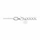 Серебряное колье SOKOLOV 94070828-91 с фианитом