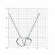 Серебряное колье SOKOLOV 94070837-91