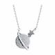 Серебряное колье SOKOLOV 94070841-91 с фианитом