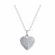 Серебряное колье SOKOLOV 94070842-91 с фианитом