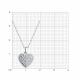 Серебряное колье SOKOLOV 94070842-91 с фианитом
