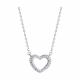 Серебряное колье SOKOLOV 94070844-91 с фианитом