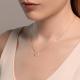 Серебряное колье SOKOLOV 94070844-91 с фианитом