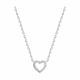 Серебряное колье SOKOLOV 94070865-91 с фианитом
