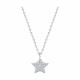 Серебряное колье SOKOLOV 94070868-91 с фианитом