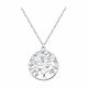 Серебряное колье SOKOLOV 94070883-91 с фианитом