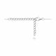 Серебряное колье SOKOLOV 94070893-91 с фианитом