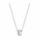 Серебряное колье SOKOLOV 94070896-91 с фианитом