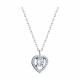 Серебряное колье SOKOLOV 94070898-91 с фианитом