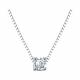 Серебряное колье SOKOLOV 94070899-91 с фианитом