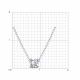 Серебряное колье SOKOLOV 94070899-91 с фианитом