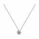 Серебряное колье SOKOLOV 94070901-91 с фианитом