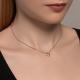 Серебряное колье SOKOLOV 94070902-91 с фианитом