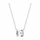 Серебряное колье SOKOLOV 94070905-91 с фианитом