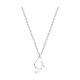 Серебряное колье 9 SOKOLOV с фианитом 94070907-91