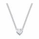 Серебряное колье SOKOLOV 94070914-91 с фианитом