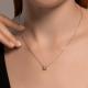 Серебряное колье SOKOLOV 94070924-91 с фианитом