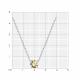 Серебряное колье SOKOLOV 94070924-91 с фианитом
