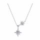 Серебряное колье SOKOLOV 94070936-91 с фианитом