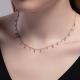 Серебряное колье SOKOLOV 94070945-91 с фианитом