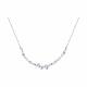 Серебряное колье SOKOLOV 94070969-91 с фианитом