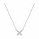 Серебряное колье SOKOLOV 94070976-91 с фианитом