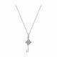 Серебряное колье SOKOLOV 94070979-91 с фианитом