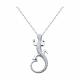 Серебряное колье SOKOLOV 94070980-91 с фианитом