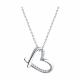 Серебряное колье SOKOLOV 94070988-91 с фианитом