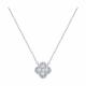 Серебряное колье SOKOLOV 94071001-91 с фианитом