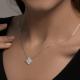 Серебряное колье SOKOLOV 94071001-91 с фианитом