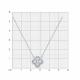 Серебряное колье SOKOLOV 94071001-91 с фианитом