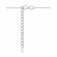 Серебряное колье SOKOLOV 94071014-91 с фианитом