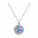 Серебряное колье SOKOLOV 94071020-91 с фианитом