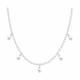 Серебряное колье SOKOLOV 94071062-91 с жемчугом
