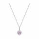 Серебряное колье SOKOLOV 94071272-91 с фианитом
