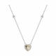 Серебряное колье SOKOLOV 94071274-91 с фианитом