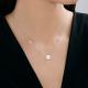 Серебряное колье SOKOLOV 94071275-91 с фианитом