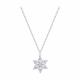 Серебряное колье SOKOLOV 94071287-91 с фианитом