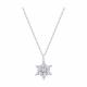 Серебряное колье SOKOLOV 94071288-91 с фианитом
