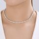 Серебряное колье SOKOLOV 94071330 с фианитом