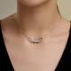 Серебряное колье SOKOLOV 94071356 с фианитом