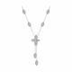 Серебряное колье SOKOLOV 94071367 с фианитом