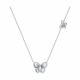 Серебряное колье SOKOLOV 94071521 с фианитом