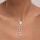 Серебряное колье SOKOLOV 94071533 с фианитом
