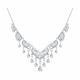 Серебряное колье SOKOLOV 94071546 с фианитом