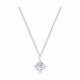 Серебряное колье SOKOLOV 94071601 с фианитом